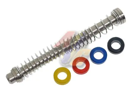 COWCOW Technology SS G Guide Rod Set for Tokyo Marui G17 GBB Series - Silver