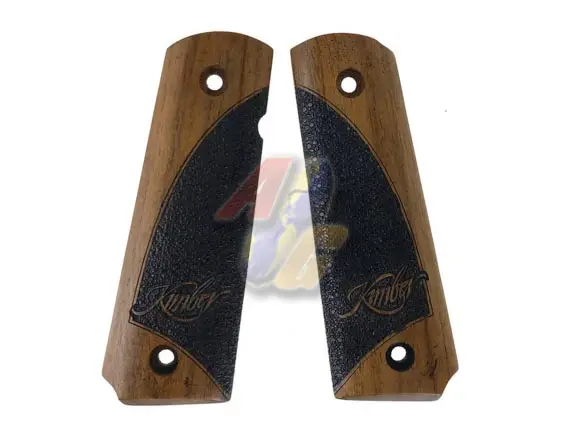 KIMPOI SHOP M1911 Wood Grip for M1911 Gas Pistol (Kimber)