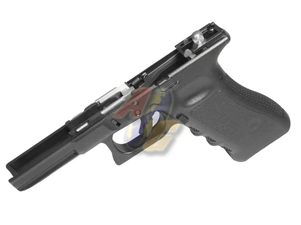 Guarder New Gen. Frame Complete Set for Tokyo Marui G17/ G22/ G34 GBB Series - Euro. (BK)