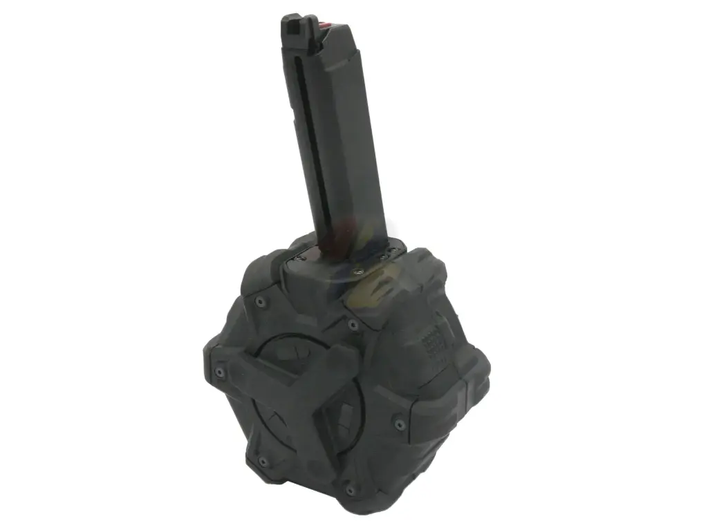 [AW-MAG-0027] Armorer Works Adaptive 350 Rounds Magazine for Glock GBB Series - BK