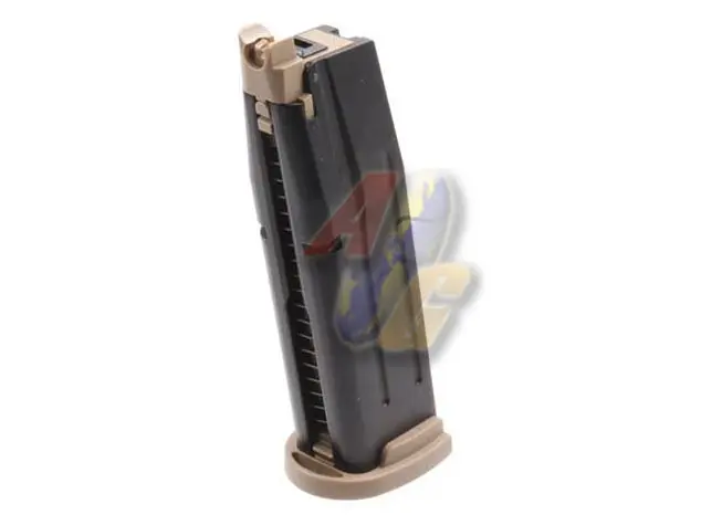 [WE-AEG-MAG-0002] AEG F18 25 Rounds Gas Magazine - TAN (by WE)