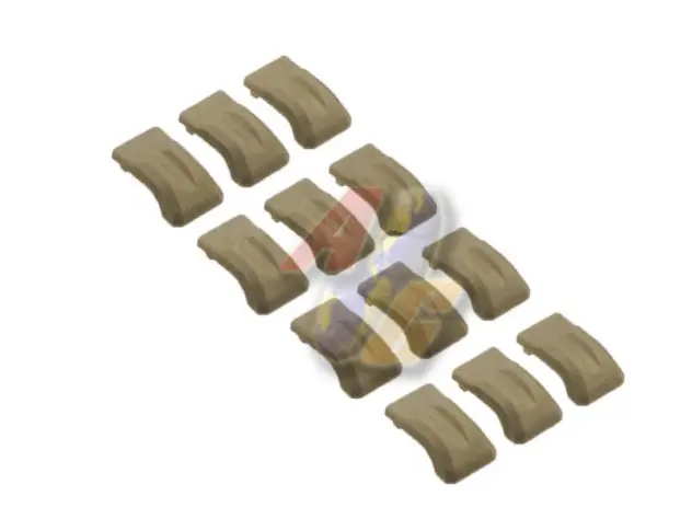 [AW-MAG-0092] Armorer Works Gads Gas Drum Mag Shockproof Pads - TAN
