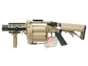 ICS Revolver Grenade Launcher (Multiple Rounds, Tan)