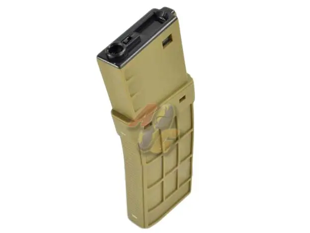 CYMA 450 Rounds Waffle Magazine for M4/ M16 Series AEG (Tan)