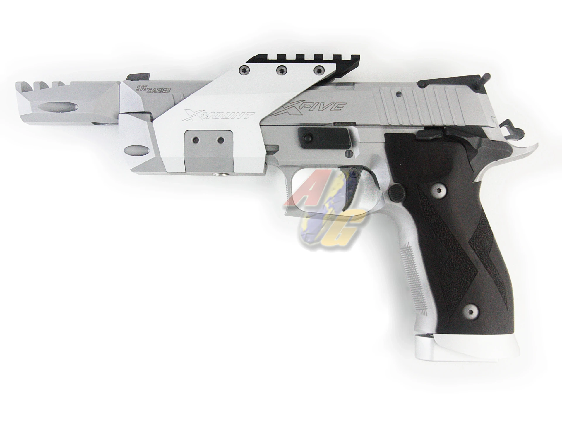 [FPR-X5-COM-ALU] FPR Aluminum P226 X5 with Compensator GBB - Aluminum Version