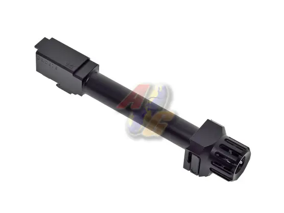 COWCOW Technology Fast Lock Compensator Barrel Set for Tokyo Marui G17/ G18C Series GBB (Black)
