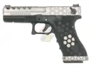 Armorer Works Hex Cut Signature G18C GBB Pistol - SV/ BK