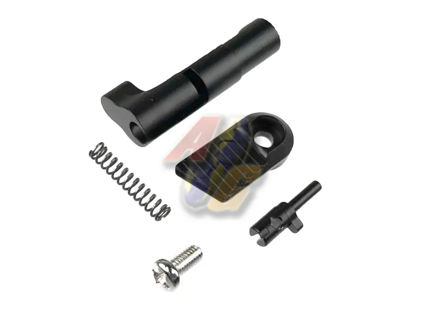 AIP Ver.2 Magazine Catch Set for Tokyo Marui Hi-Capa Series GBB (Black) (Ruled)