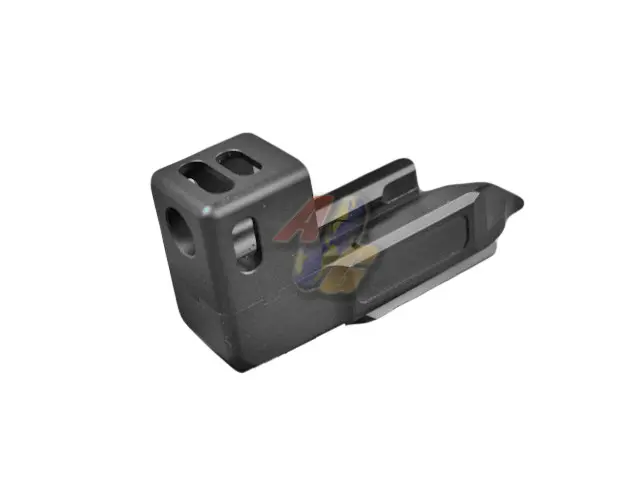 Airsoft Artisan Compensator for G17/ G18C/ G22 Series GBB (Black)