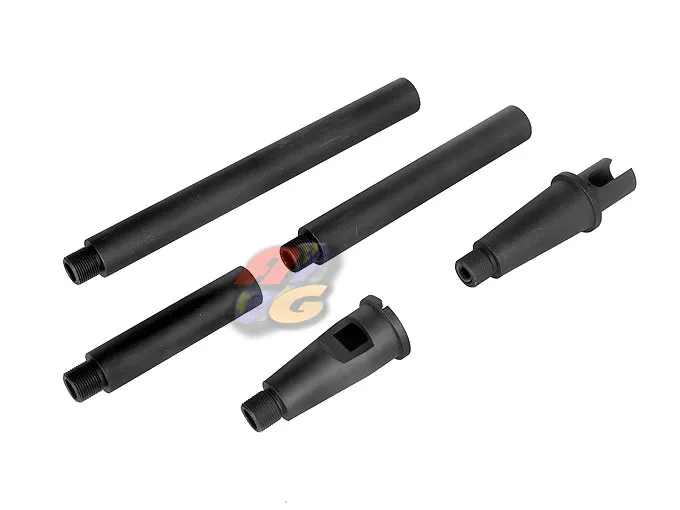 Army Force 5 Pieces Type Outer Barrel for M4 AEG and GBB (Black)