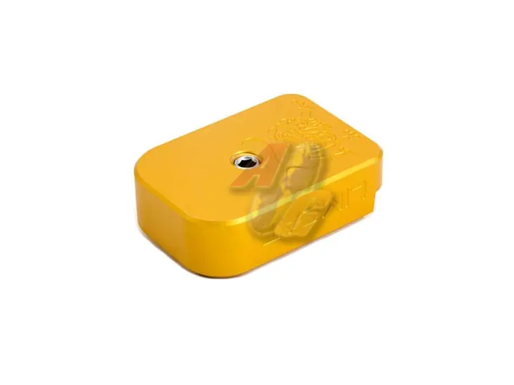 AIP CNC Limcat Magazine Base for Tokyo Marui Hi-Capa Series GBB (Gold)