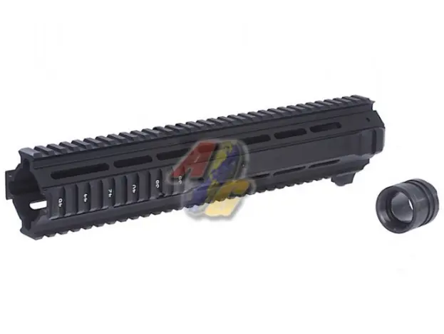Angry Gun L119A2 Long Ver. Rail for M4 AEG/ Systema PTW/ WA/ Inokatsu / VFC/ WE/ GHK M4 GBBR (SAS Style)