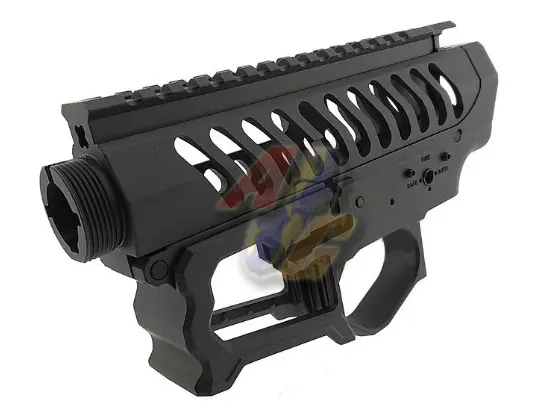 APS EMG F1 BDR-15-3G Full CNC Metal Receiver Set (Black)