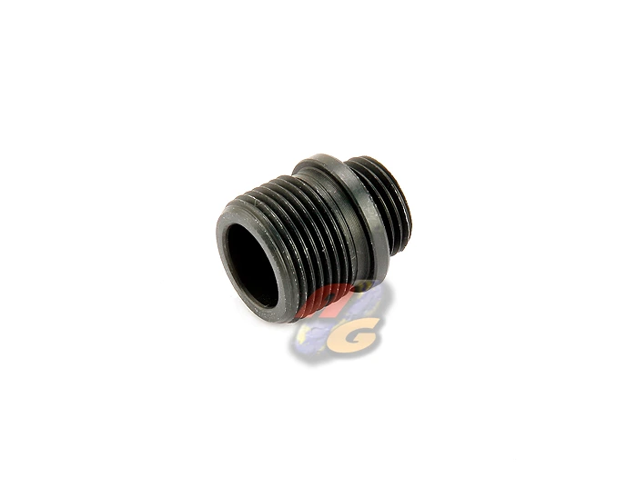 [AW-PT-0080] Armorer Works Silencer Adapter for Most Armorer Works/ WE Airsoft Pistol - BK