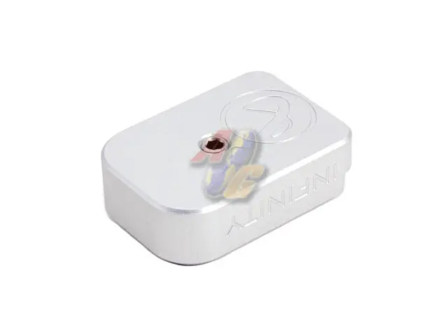 AIP CNC Infinity Magazine Base for Tokyo Marui Hi-Capa Series GBB ( Silver )