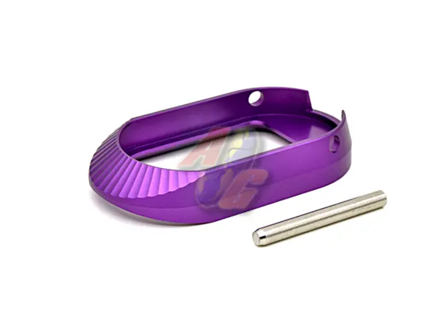 AIP Aluminum No Marking Magwell for Tokyo Marui Hi-Capa ( Type 3/ Purple )