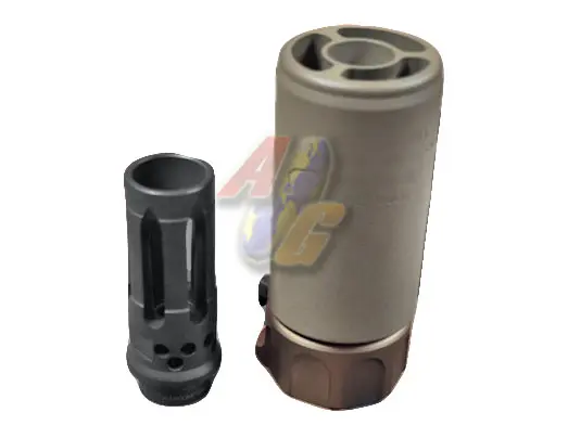 Airsoft Artisan SF Style Muzzle Brake with Flash Hider (DE)