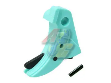 Guarder Ridged Trigger for Tokyo Marui/ KJ/ HK/ WE Glock GBB Series -Robin Egg Blue