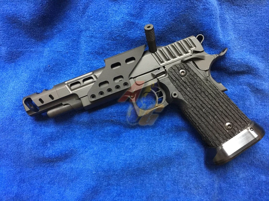 [FPR-DVC-OP-BK] FPR Steel DVC Open Gas Pistol - Black