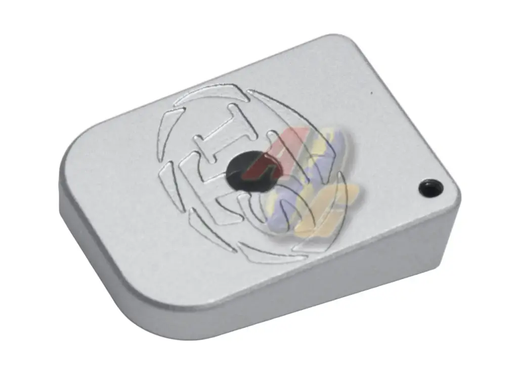 5KU Aluminum STI Magazine Base for Tokyo Marui Hi-Capa Series GBB (Silver)