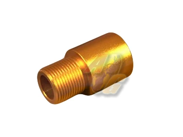 SLONG Silencer Adaptor for 14mm+ to 14mm- (Gold)
