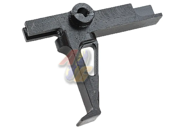Hephaestus CNC Steel Flat Trigger for GHK M4 Series GBB (Type A/ Black)