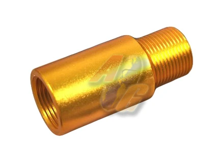 SLONG 26mm Aluminum Outer Barrel Extension - Golden (14mm+ to 14mm-)