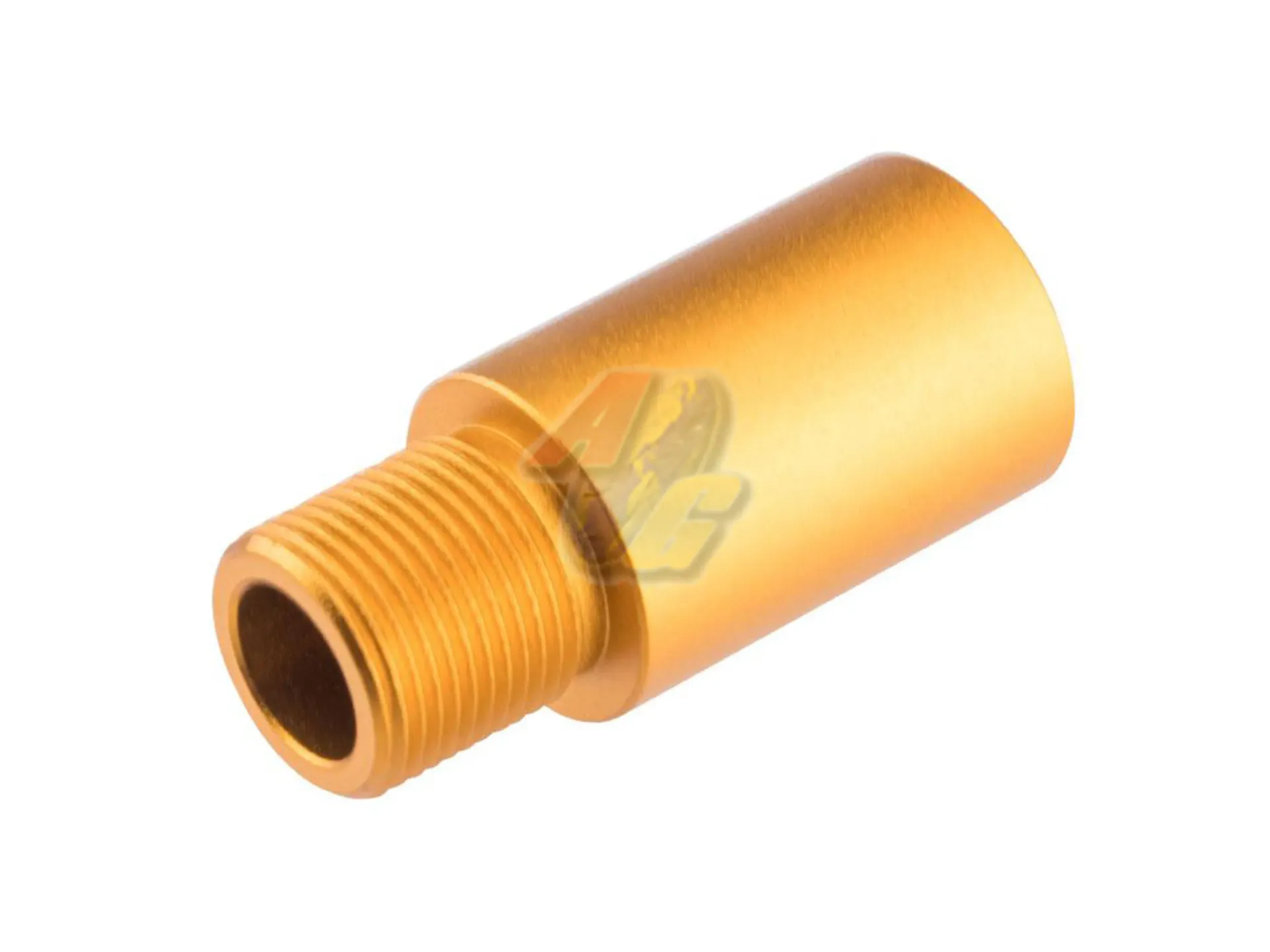 [SL-00-342B] SLONG 26mm Aluminum Outer Barrel Extension - Golden (14mm+ to 14mm-)