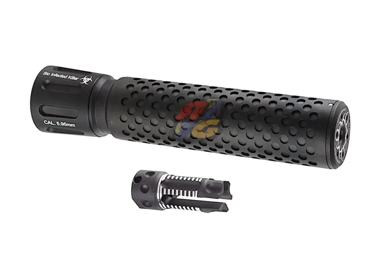 G&P BIO Infected Silencer (Black, 14mm+/-)