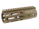 ARES 145mm M-Lok System Handguard Set (Dark Earth)