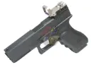 AG Custom WE G17 GBB with AG-K AG Custom WE G17 GBB with AG-K FlipDot Folding Red Dot Sight - TAN
