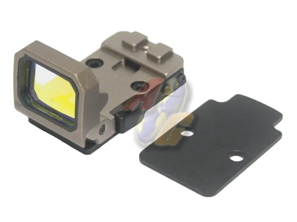 AGK FlipDot Folding Red Dot Sight (Tan)