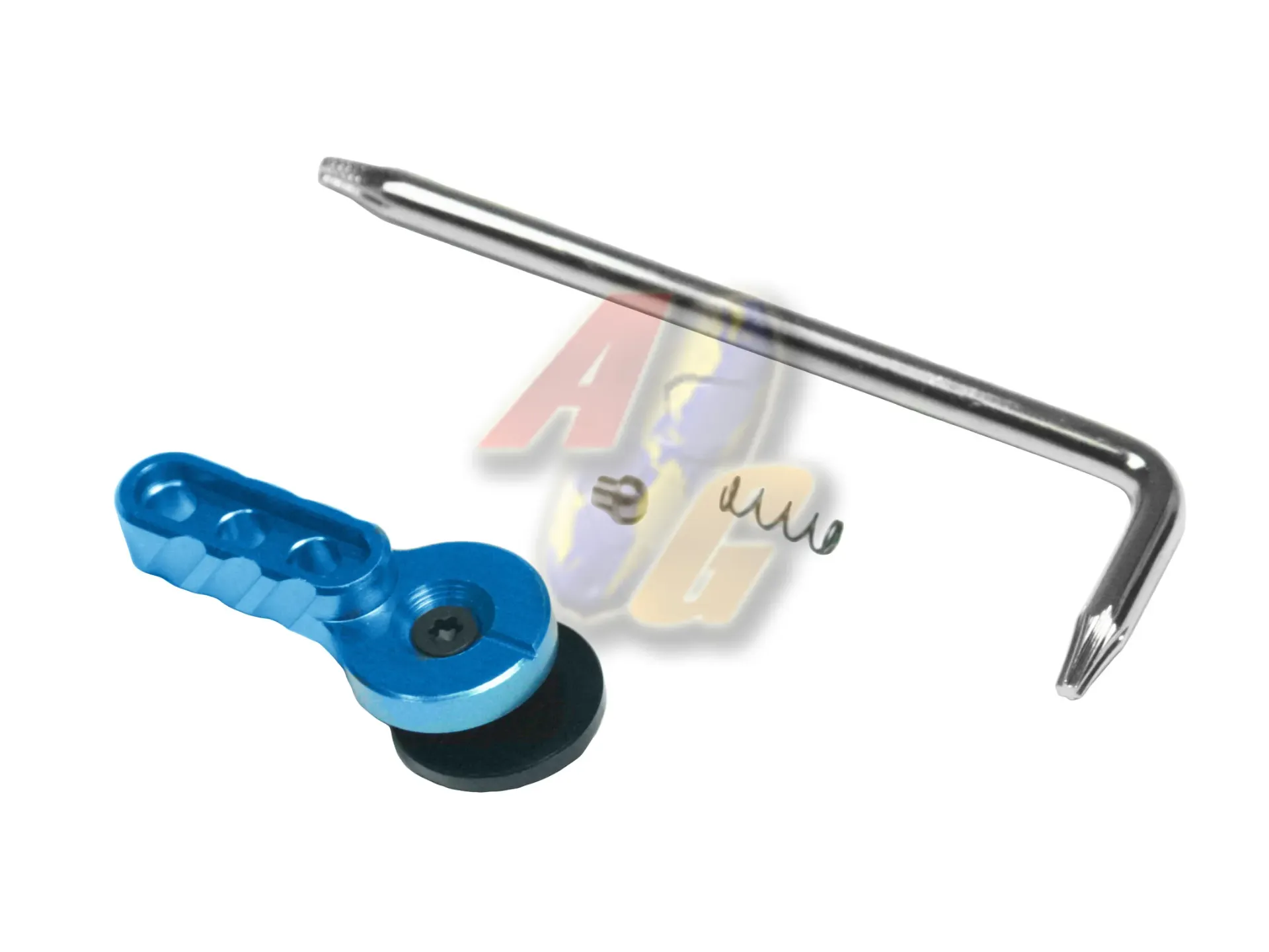 Army Force CNC Aluminum Selector Lever for M4/ M16 AEG Series (Blue)