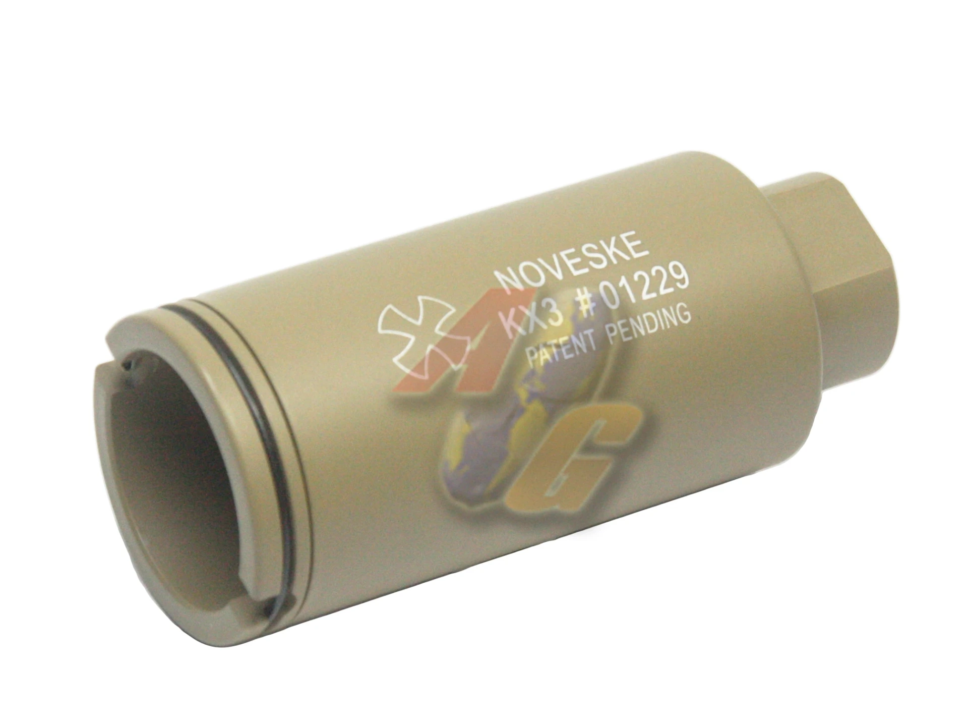 [BM-FH-03] Bomber FP Flash Suppressor - TAN (14mm+/-)