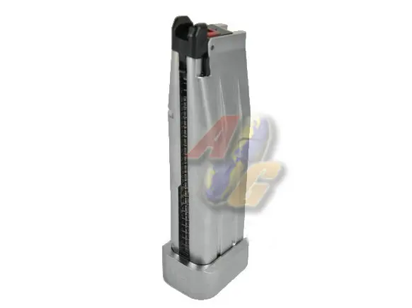 EMG SAI Hi-Capa 30 Rounds Gas Magazine - Full Silver Version (by Armorer Works)