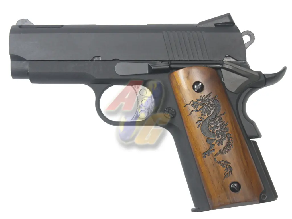 AG Custom V10 Ultra Compact GBB with Wood Grip ( Dragon )