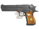 AG Custom Cybergun/ WE Desert Eagle with Wood Grip - BK
