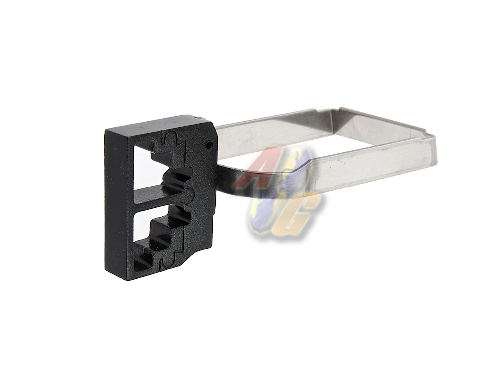 [AW-PT-0053] Armorer Works 5.1 Custom Trigger with Trigger Ring - Flat Trigger (Black)