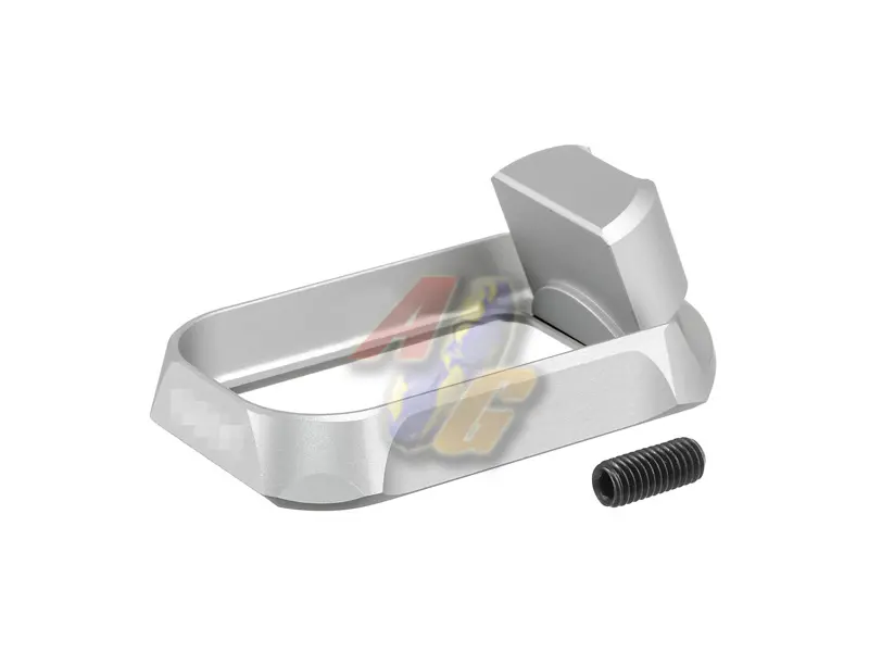 C&C Tac BKL Style Ai Magwell for Tokyo Marui G17 GBB Series - Silver