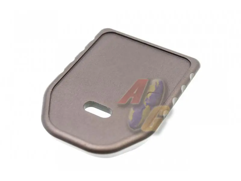 C&C Tac CNC Aluminum Magazine Base Pad for Tokyo Marui/ WE Glock GBB Magazine Series - DDC (V Style)