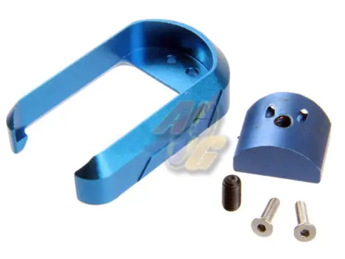 5KU Aluminum Magwell for Tokyo Marui G17/ G18C GBB (Blue)