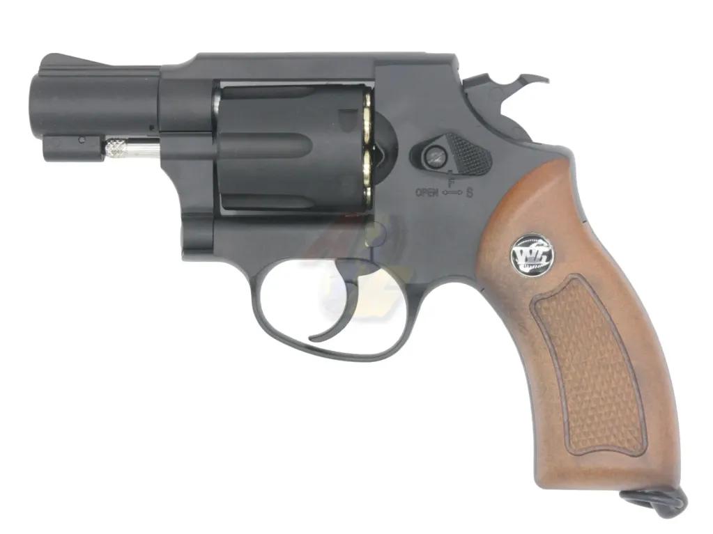 [WG-GB122] WG 733B 2inch 6mm Co2 Revolver (Black)
