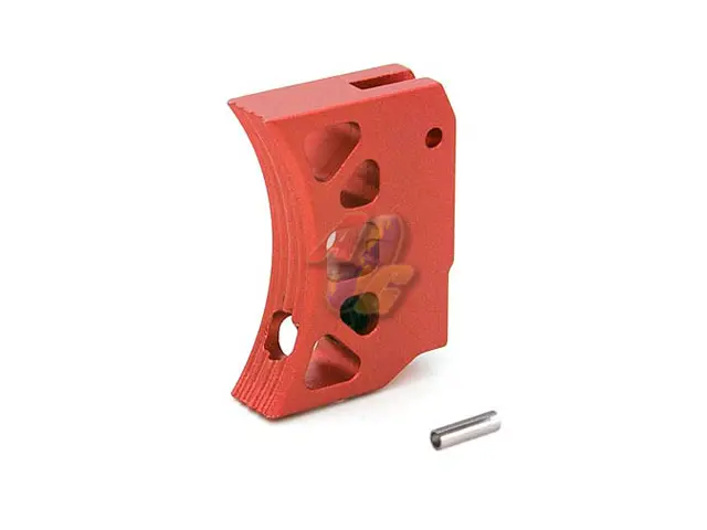 AIP Aluminum Trigger for Tokyo Marui Hi-Capa Series GBB ( Type J/ Red/ Long )