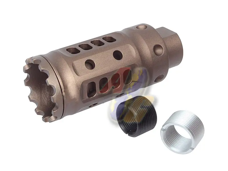 G&P Meat Cutter Flash Hider (L/ Sand)