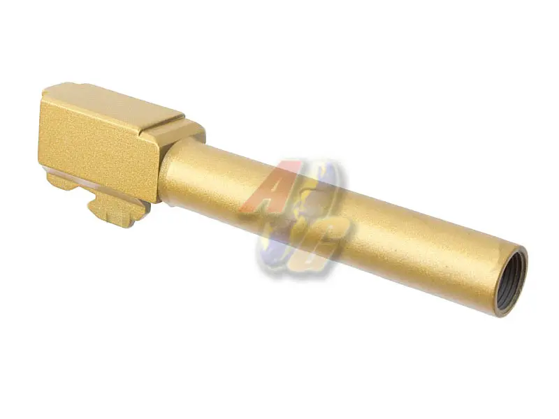 APS Golden 3 Inch Outer Barrel for APS DRAGONFLY, APS, Tokyo Marui, G17 Series GBB (Gold)