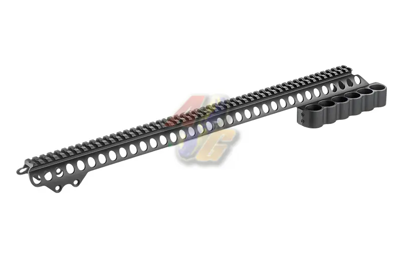 G&P Shotshell Receiver Rail for Tokyo Marui M870 Tactical Shotgun (Long)