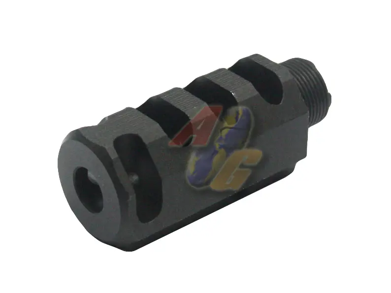 Double Bell Metal Compensator for 1911 GBB Series - Black
