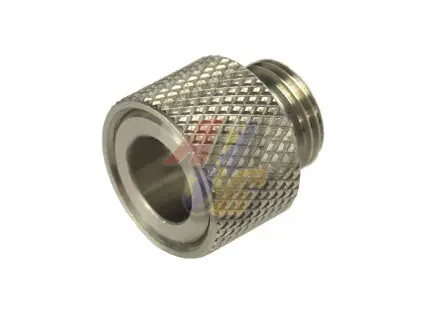 Airsoft Artisan Steel Muzzle Adapter with Thread Protector