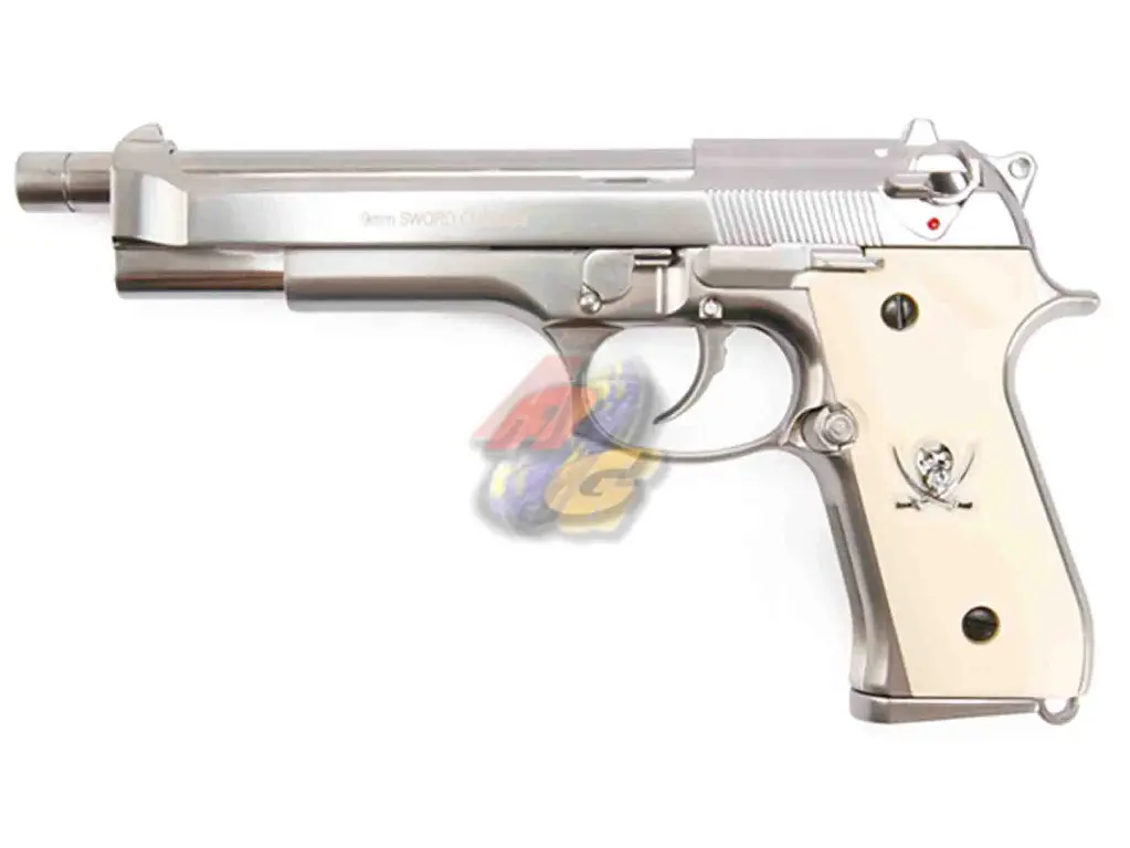 WE M92 Sword Cutlass with Marking - Full Metal (New Ver.)