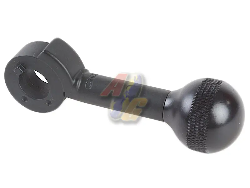 [ARES-GS-CH-15] ARES Zine Alloy CNC Cocking Handle for ARES Amoeba 'STRIKER' S1 Sniper Rifle (Matt Grey) (Type 2)